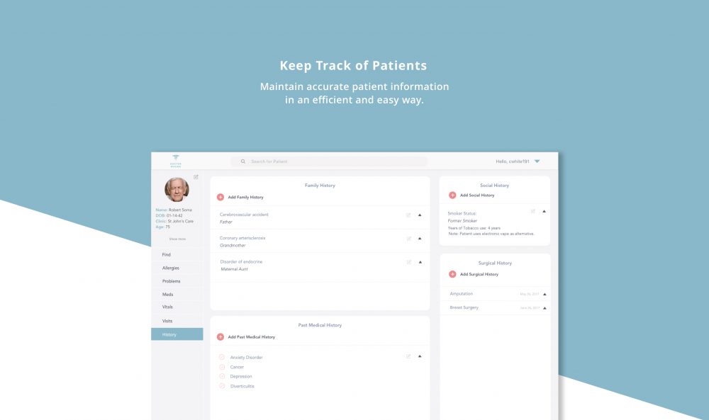 Keep Track of patients