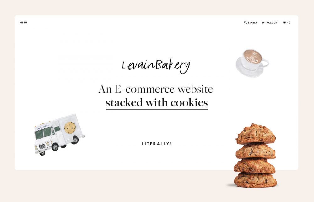 LevainBakery - an E-commerce website