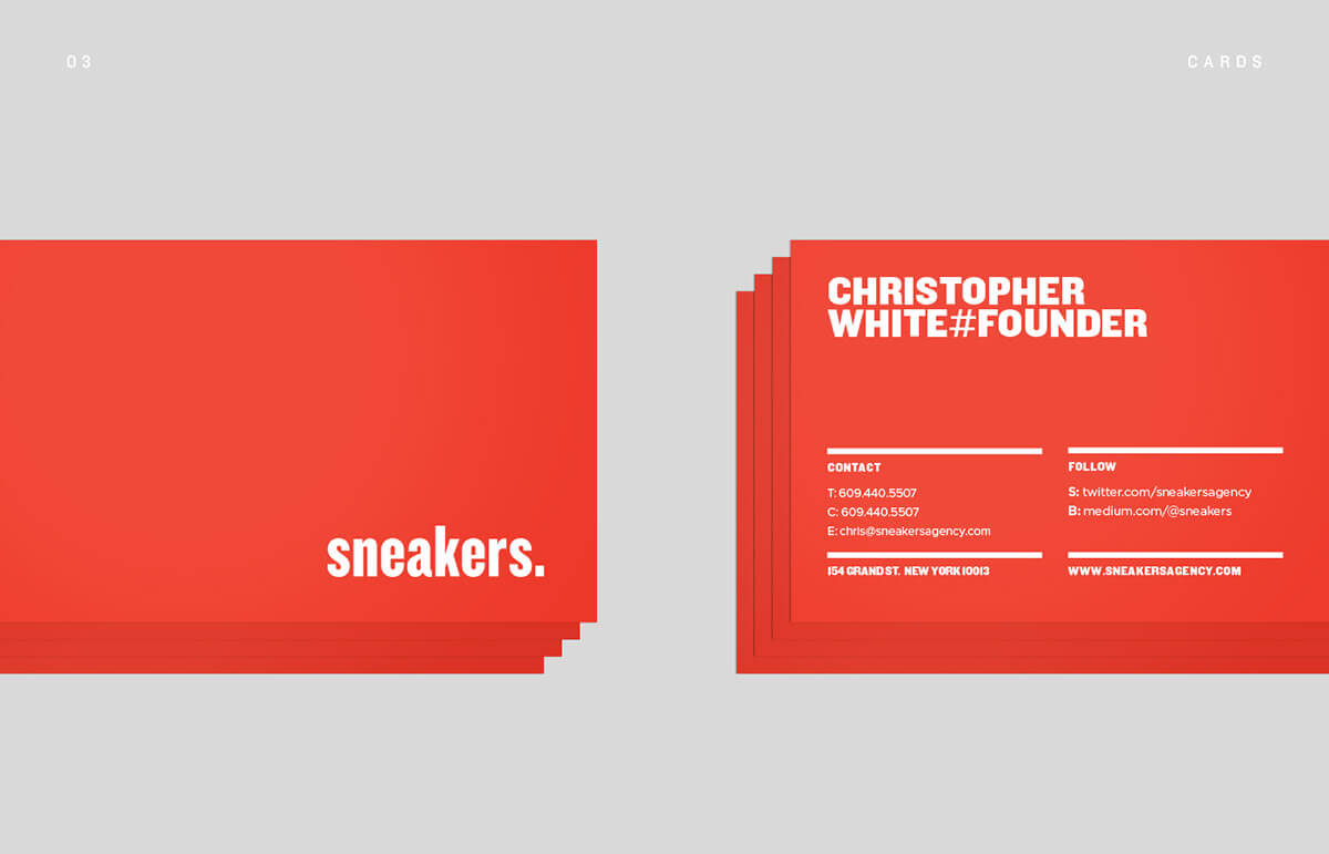 Sneakers cards