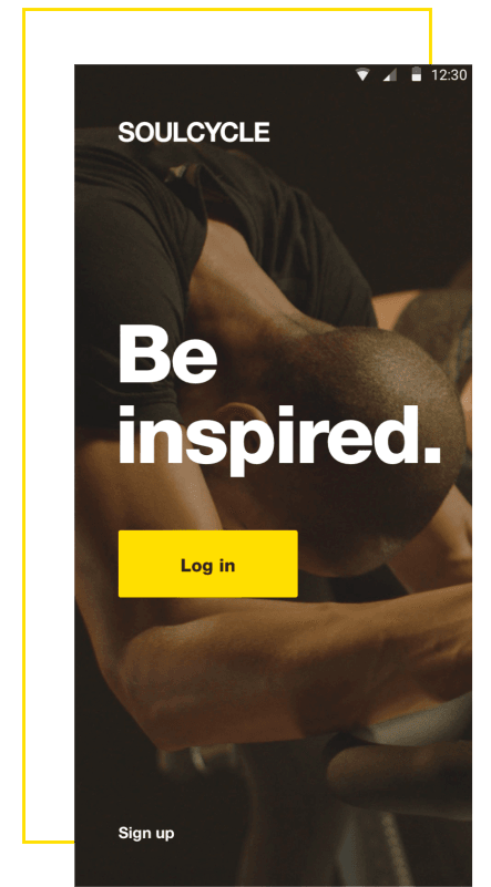 Be inspired - Log In